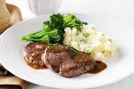 Steak and Mashed Potatoes